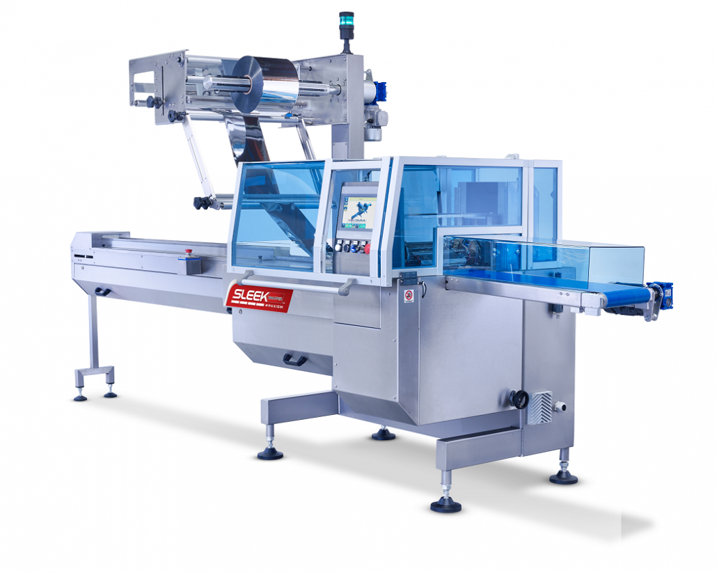 SleekWrapper F-65 horizontal flow wrapping machine (5)_low fruit and vegetable wrapping machine