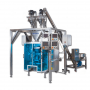 Dual auger powder filling packaging system