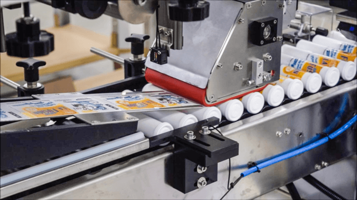 Model 390S Automatic Tube Label Applicator | Labeling Machine