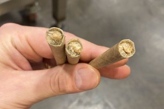 finished crown tipped joints