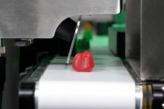 EMFR check weigher weighing gummy edible