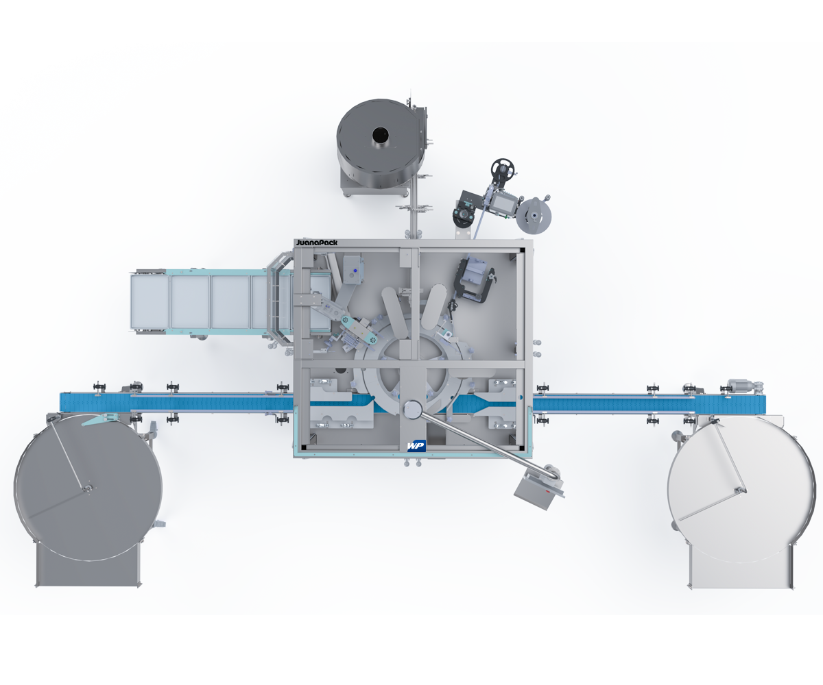 juanapack pre roll jar fill machine top view